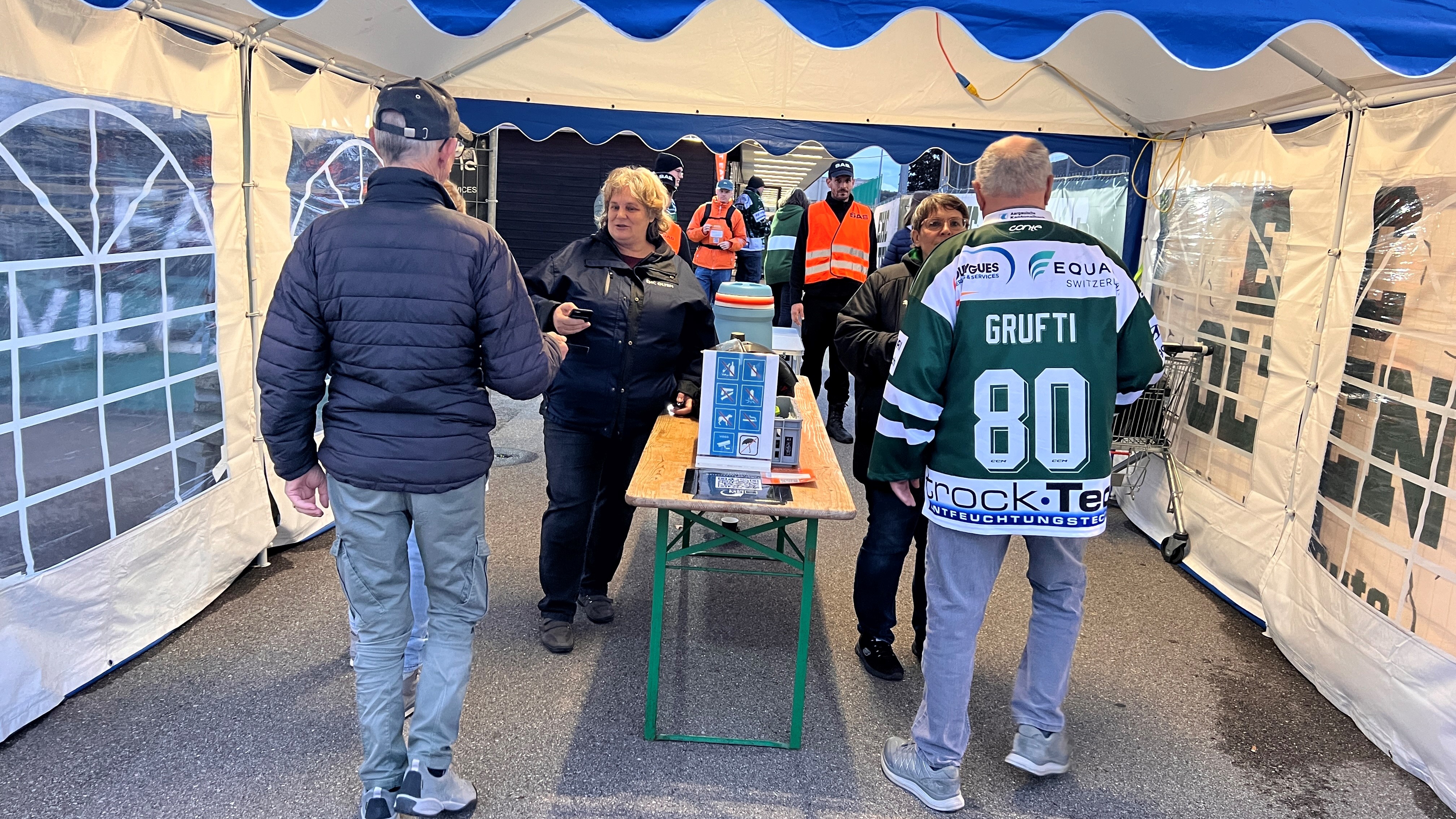 Werde Steward beim EHC Olten