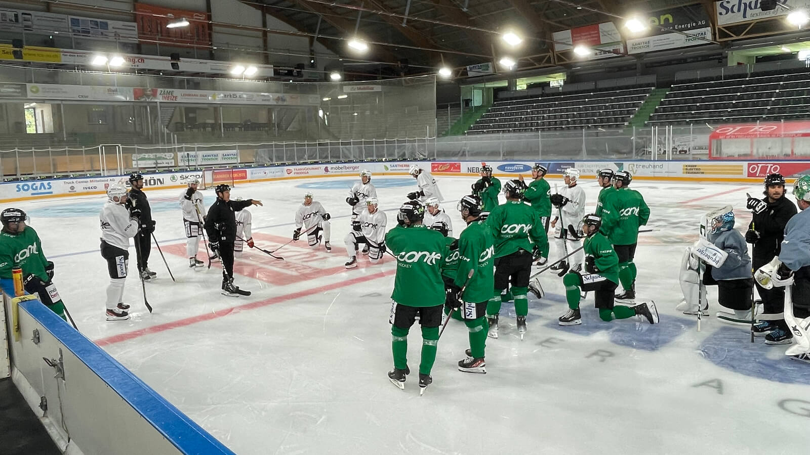 Neue Gesichter beim Trainingsauftakt