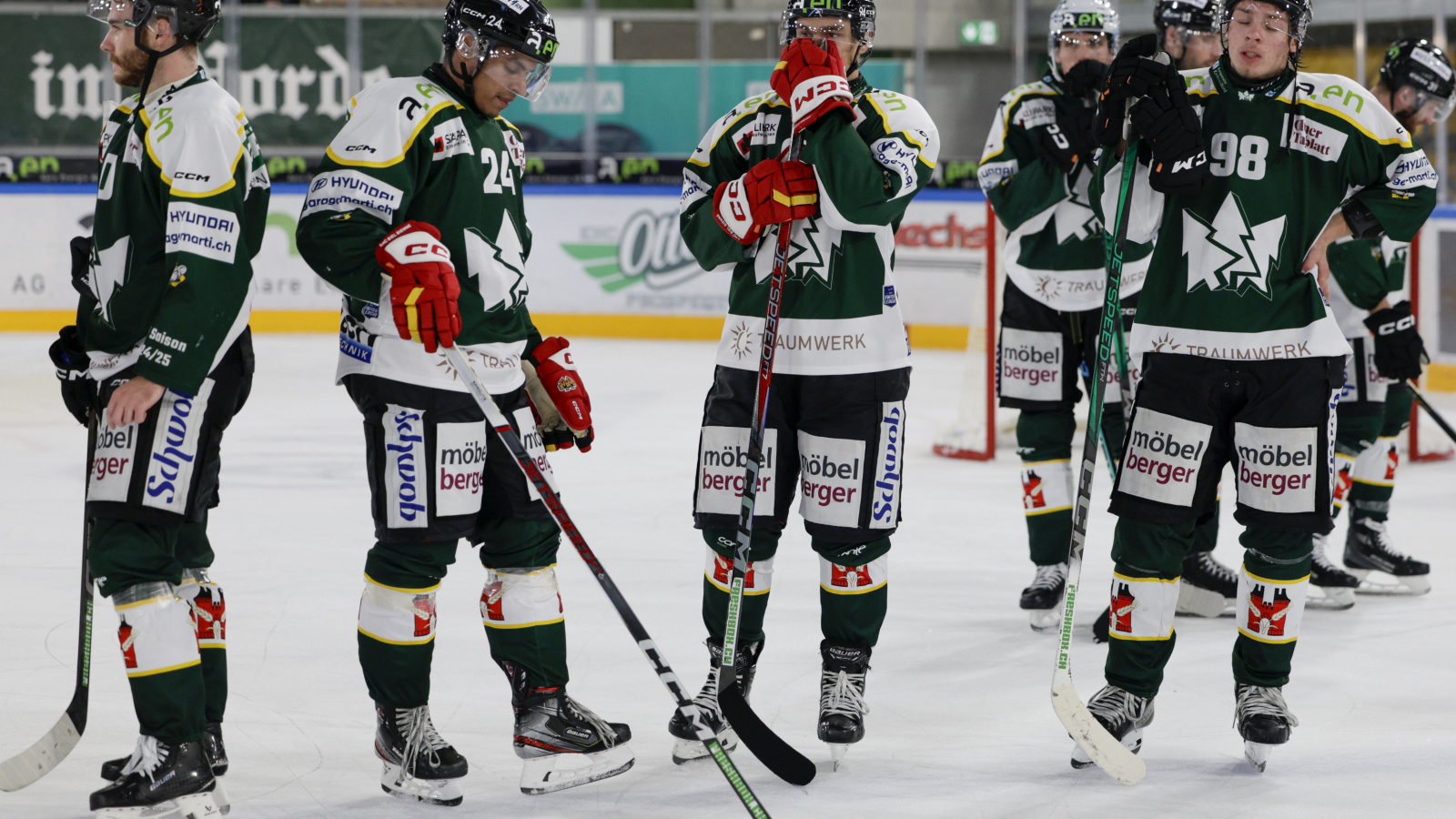 Niederlage gegen den EHC Basel